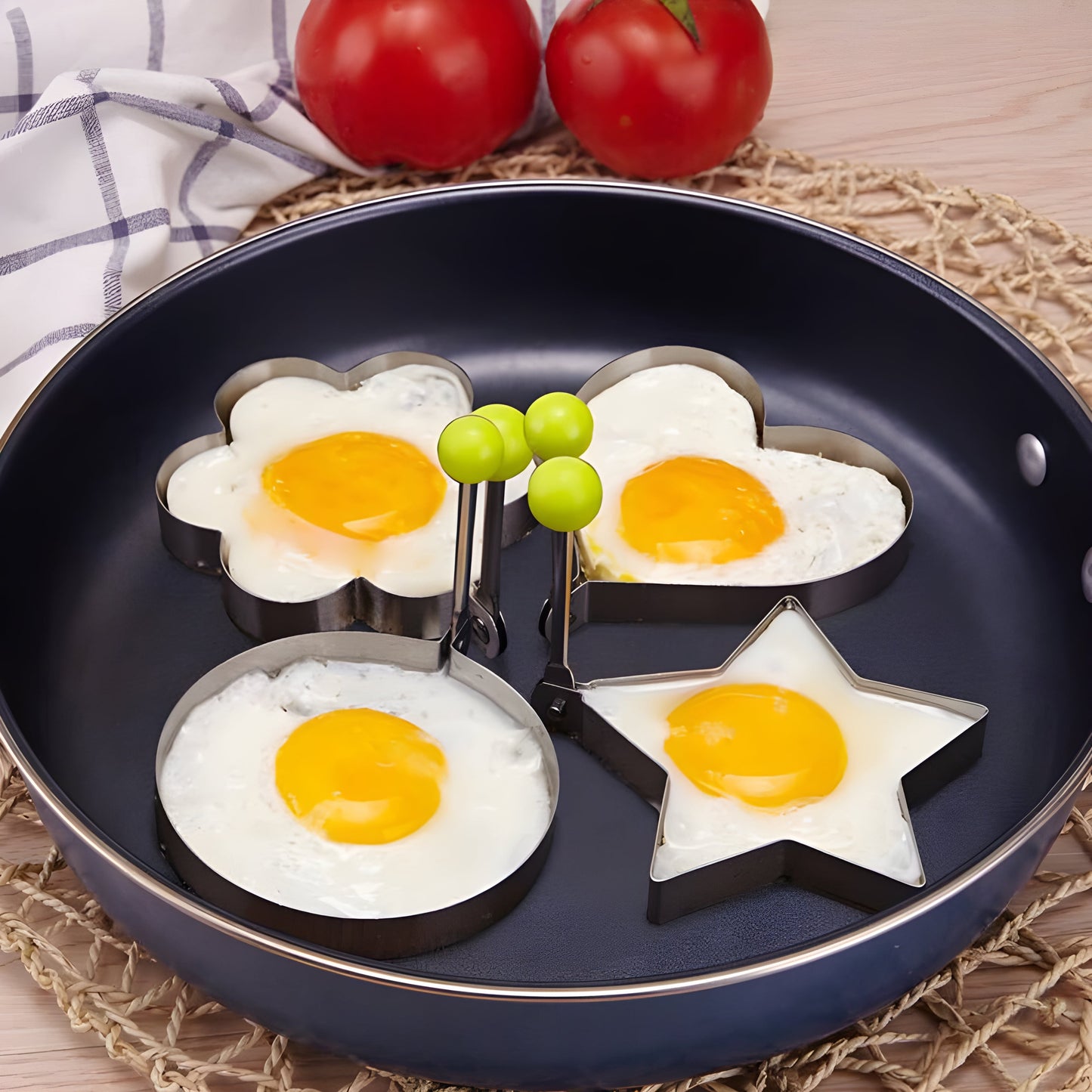 CreativeCook™ - Stainless Steel Fried Molds